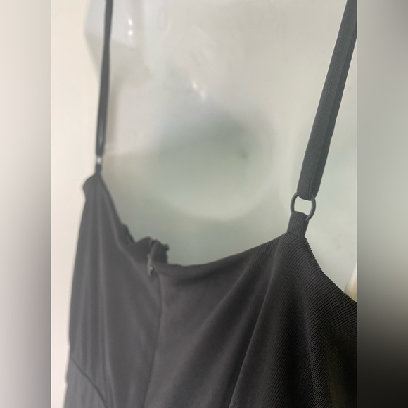 JASON WU NWT Emmett Jeweled Strap Cowl Neck Black Jumpsuit - Picture 11 of 13